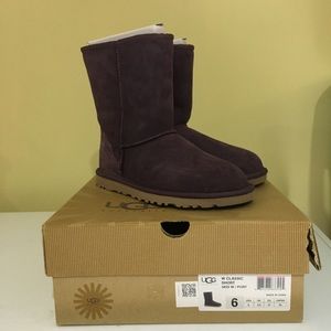 Ugg Boots Classic Short in the color Port Size 6